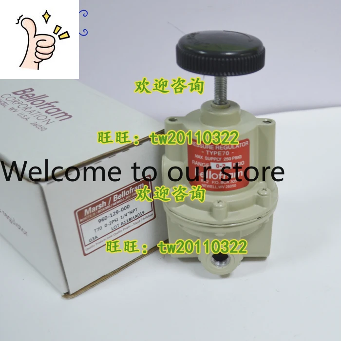 

[Фотография товара] Американский прецизионный регулирующий клапан давления MarshBellofram T70 960-129-000 (цена договорная)