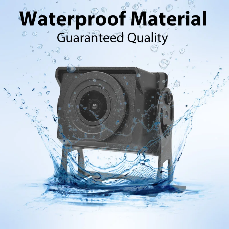 Truck Backup Camera Full Color Night Vision 1080P 720P HD 12V 24V Universal Weatherproof Heavy Duty Vehicle Reversing Camera