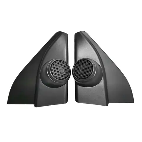 2PCS Car Tweeter Speaker Modified Audio Door Corner Glue Speaker Cover For Toyota Hilux For Fortuner 2016-2020-A54R