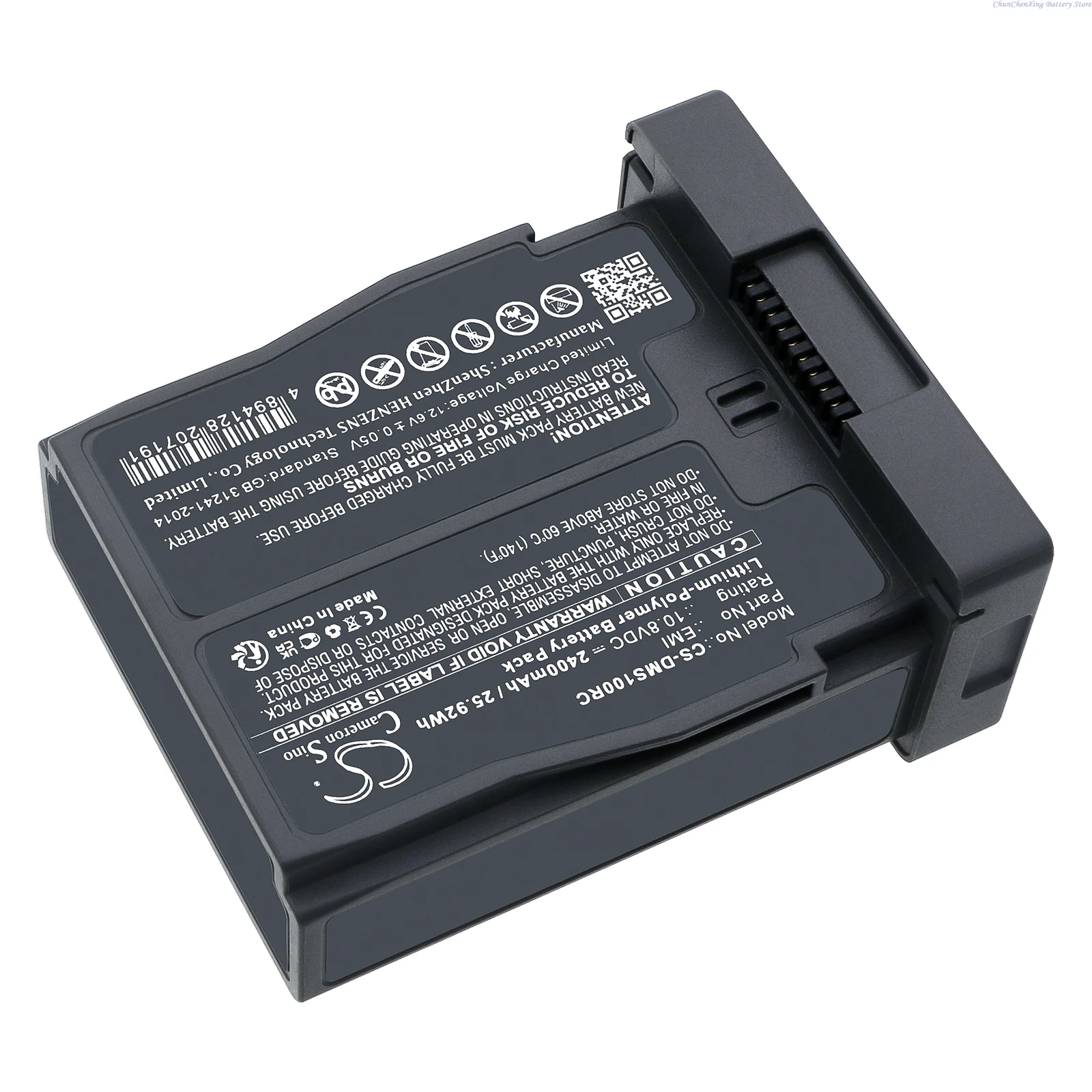 Bateria de robô Cameron Sino 10,8V 2400mAh EMI para DJI RoboMaster S1