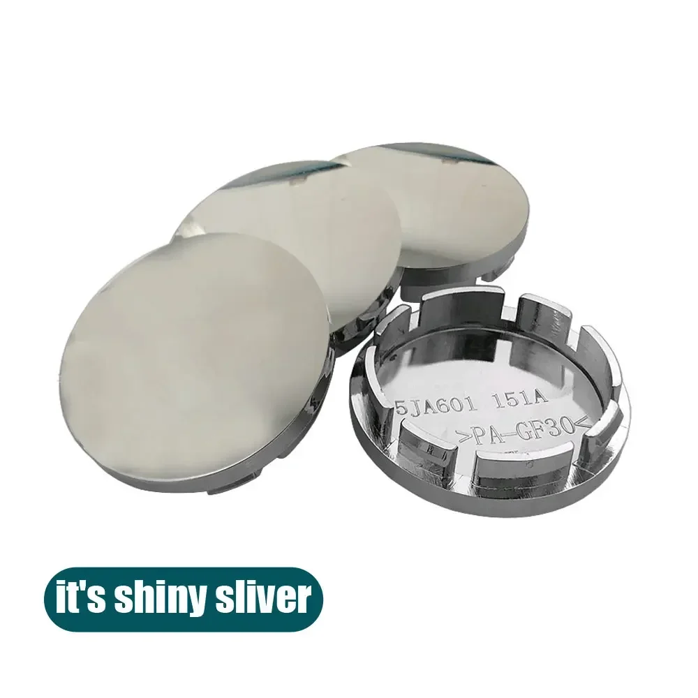 

4pcs Auto Hub Cover Protector Decor ABS Car Wheel Center Cap Covers Auto External Accessories for 56mm Car Wheel Center Hub Caps