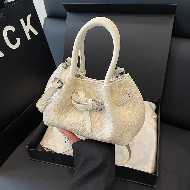 2025 Ingot Bag, Chic Crossbody Purse for Women, Casual Shoulder Tote, Versatile Day to Night Bag, Textured Sling Bag