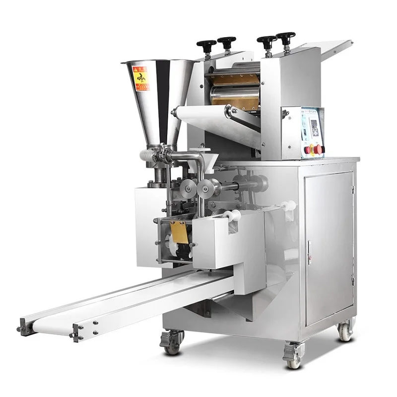 Hot Selling Model100 Commerciële Knoedel Productie Machine Automatische Rvs Kant Curry Knoedel Maker 220V Chinese