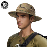 1pc Musion Boonie Balaclava Hat Set With Wide Brim For Sun Protection Foldable Storable Outdoor Fishing Cap For Breathable Fishe