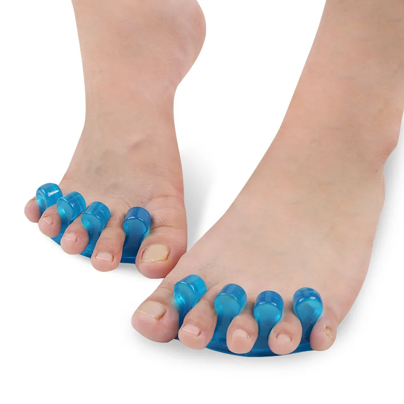 

2pcs Toe Separator Overlapping Toes Hallux Valgus Braces Rehabilitation Treatment Foot Bone Orthotic Device Health Care