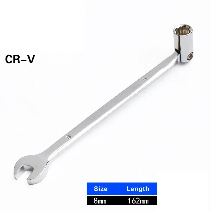 1pc Activities 12 Point PT Metric Socket Wrench Set Spanner 8-22mm Flexible Open End Wrenches Auto Repair Tools Torque Wrench