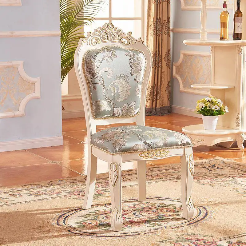 Minimalist Unique Dining Chairs Wooden Restaurant Kitchen Modern Dining Chairs Designer Comfortable Muebles Trendy Furniture