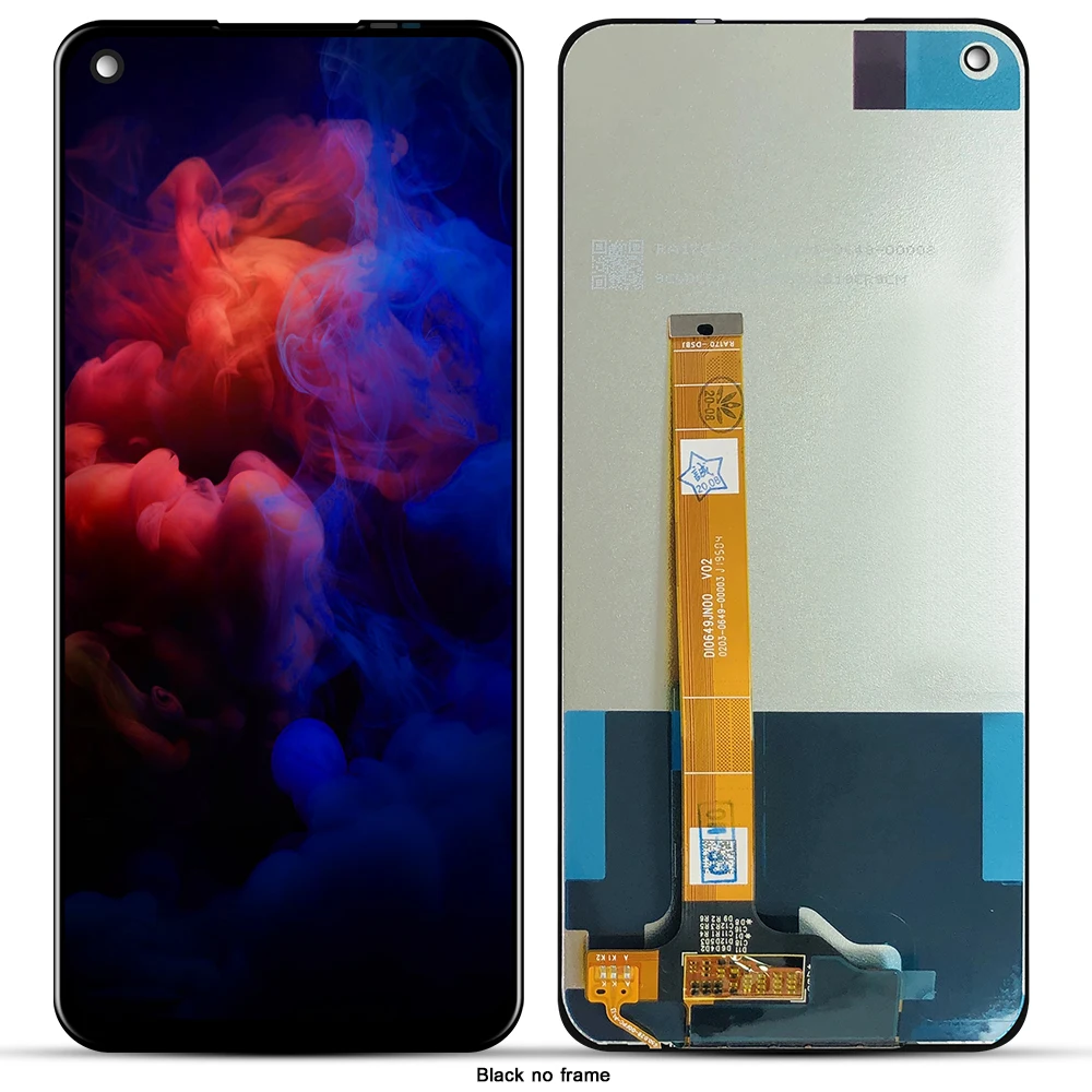 For new OPPO Display A52/A92 LCD para Smartphone, Tela De Moldura, Sensor, 6.5 