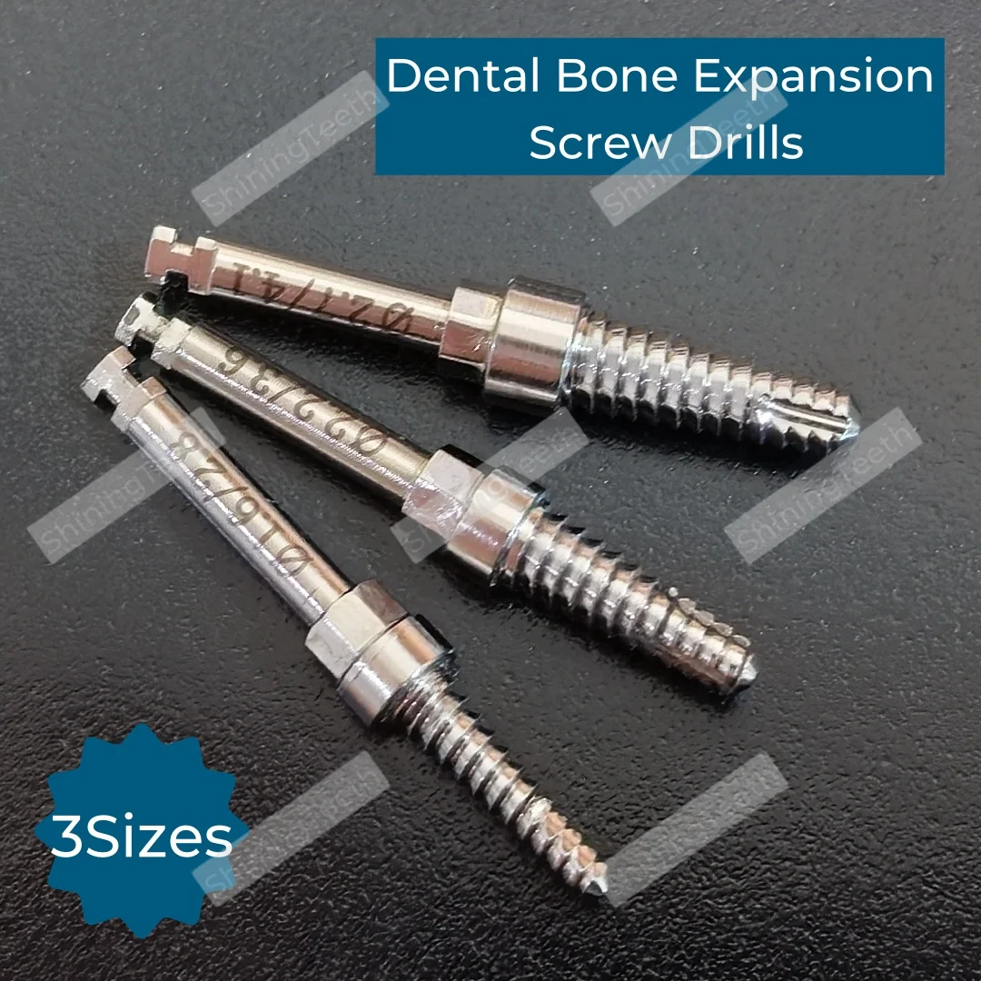 Dental Bone Expander Drill Bone Expansion Implant Drill Compression Split Screw Drill Implant Surgical Tool