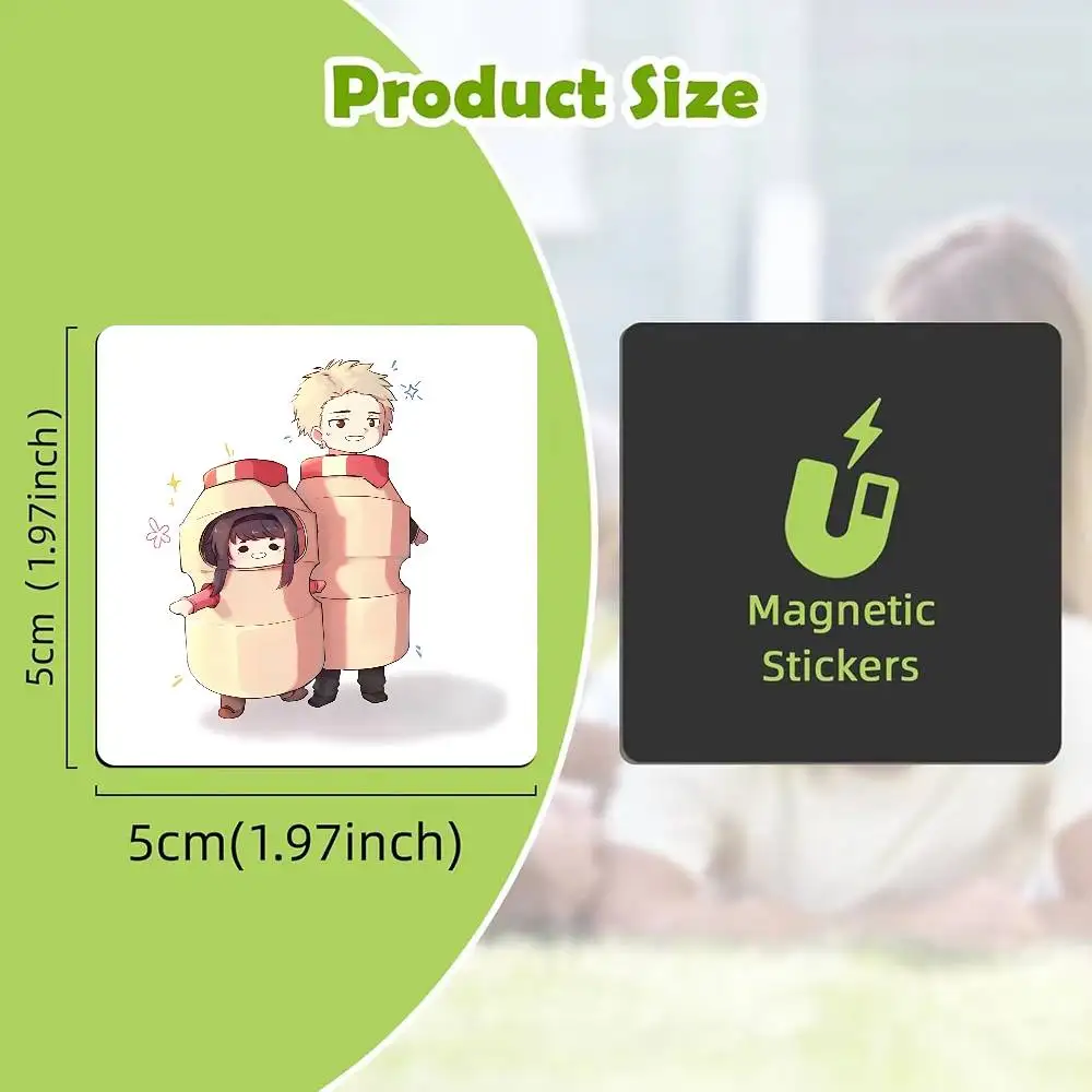 The Fragrant Flower Blooms Refrigerator Magnet Magnetic Ins Style Home Decoration Creativity Gift