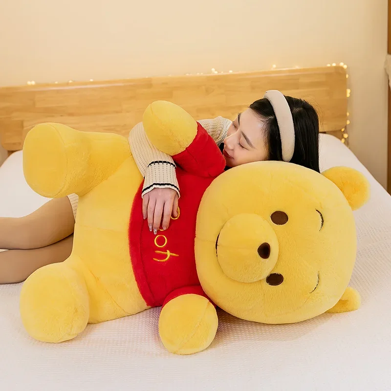 25/50cm Disney Winnie The Pooh Plush Toys Cute Large Stuffed Toys Cartoon Stuffed Anime Plushie Big Bear Doll Xmas Gift for Kids