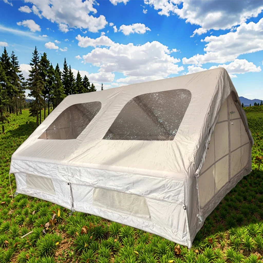 

Tents Camping Outdoor Waterproof Oxford Cloth Full Multi Person Quick Open Camping Outdoor Inflatable Tent