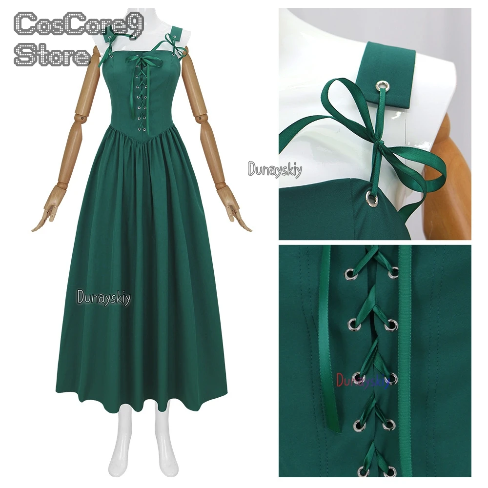المرأة القرون الوسطى عصر النهضة كوسبفري كوسبلاي على فستان بتصميم بدلة سترة فيكتوريا الأميرة البخار فاسق حزام 2025 #1