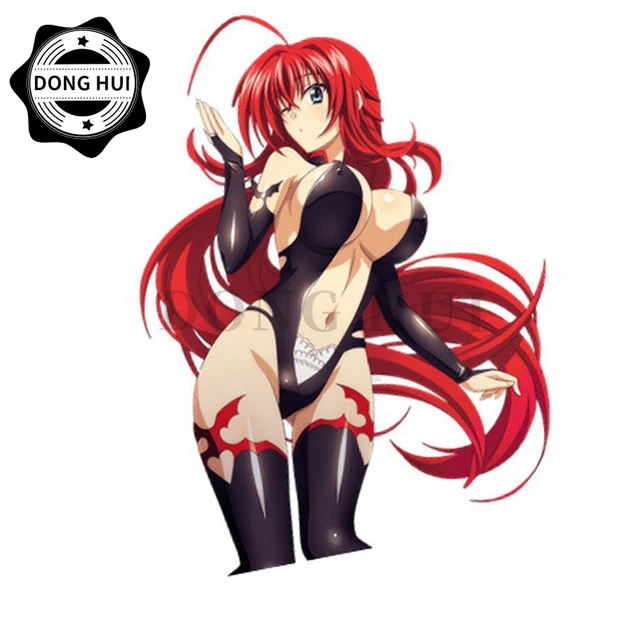 Rias Gremory Car Stickers High School Dxd Anime Weifu Beauty Wall Stickers Vinyl Buggy Motorcycle Refrigerator Laptop Decals