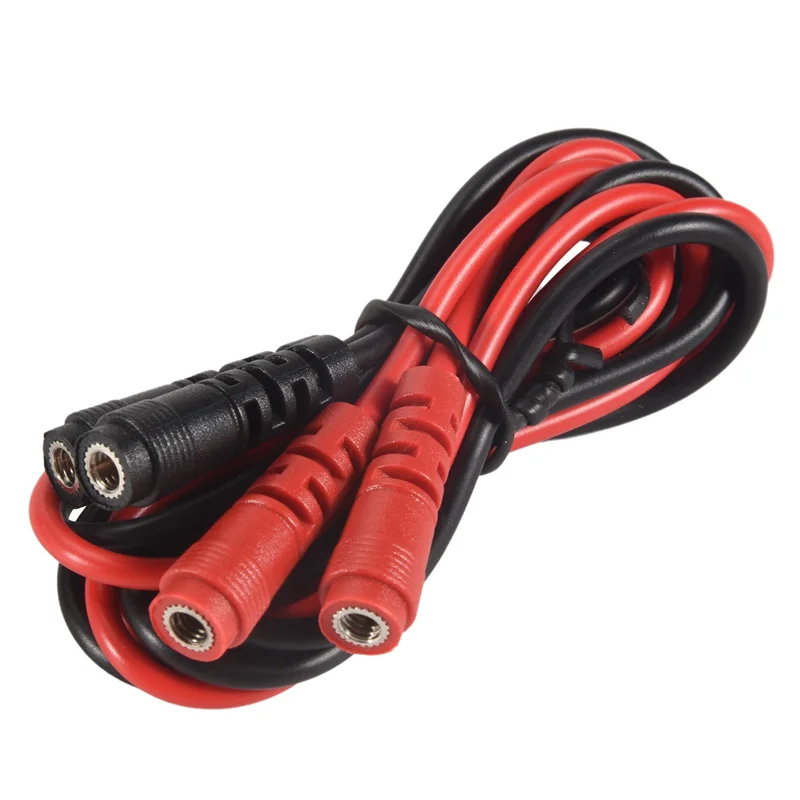 PZHI-16Pcs kit de cabos de teste de sonda de teste de multímetro substituir sondas de fios de teste para multímetro digital clipes de crocodilo tipo u sonda