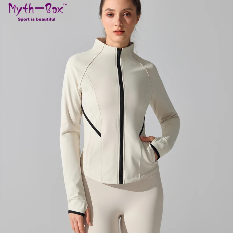 

Winter Women Sport Jackets Fleece Warm Yoga Clothing Outdoor Slim Long Sleeves Running Jacket Gym Fitness Warm Coat Tops Female