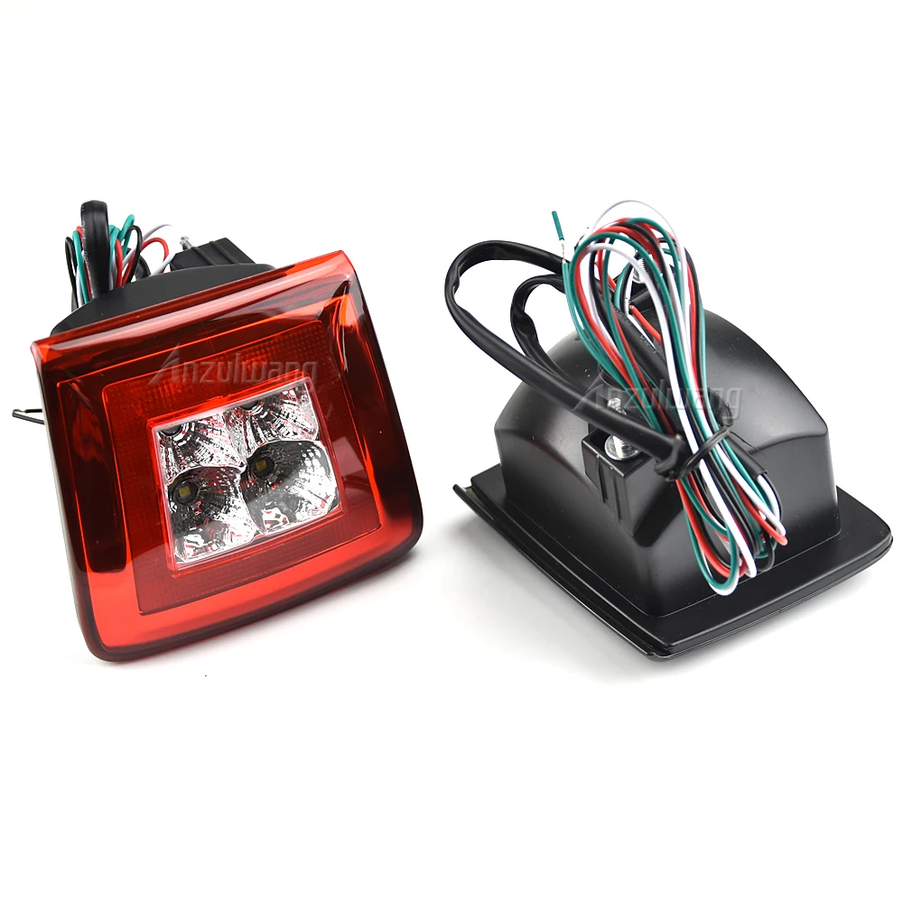 

LED Rear Bumper Lamp Taillight Assembly Red Fog Brake Light White Reversing Light For Nissan Juke Nismo 2013-2017