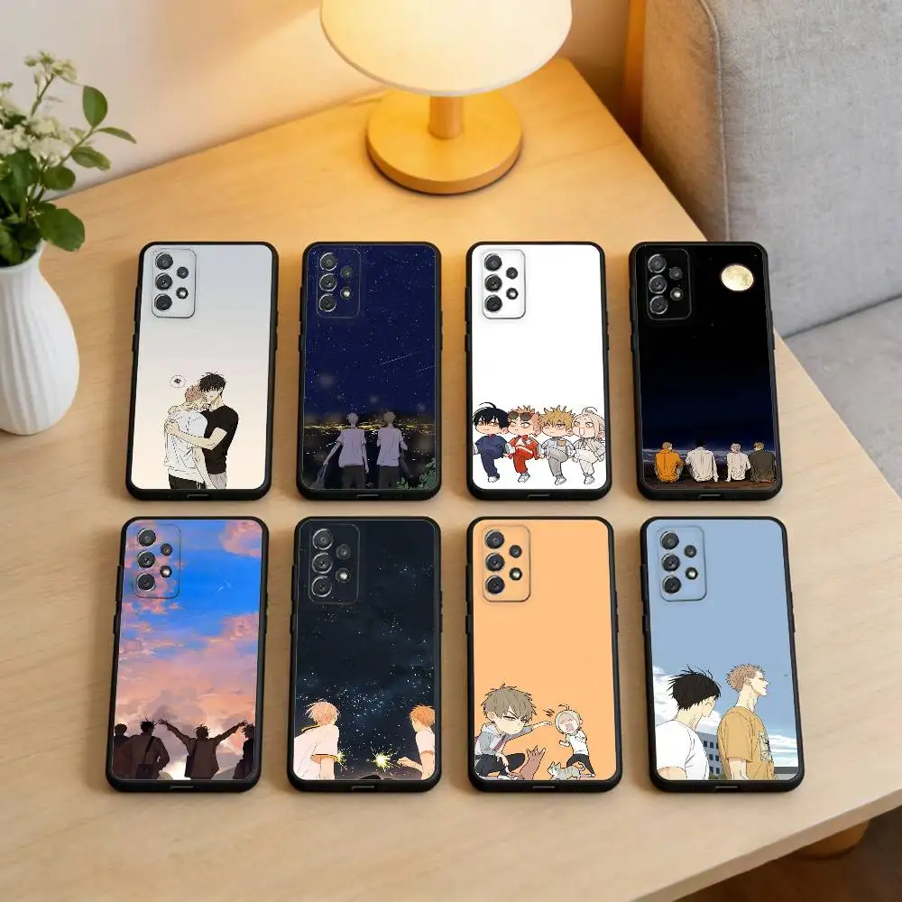 19 Days Phone Case For Samsung Galaxy A73,A72,A71,A70,A53,A52,A51,Soft Silicone Black Cover