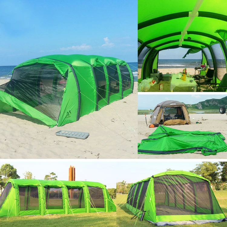 ¡Gran oferta! Tienda de campaña inflable grande para acampar al aire libre para 20 personas