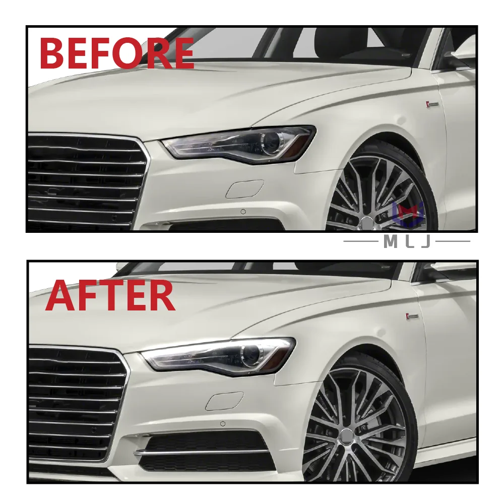 White Light Source DRL Chip PCB Board Daytime Running Light Module For Audi A6 C7 PA 2016‑2018 Low‑Profile Version LED Headlight