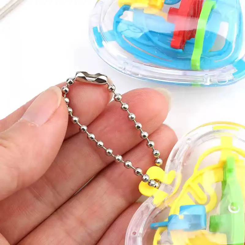 Love Intelligence Maze ball Children\'s Puzzle Toys Break Through Puzzle 3D Walking Bead Maze Kindergarten For Kids Gift