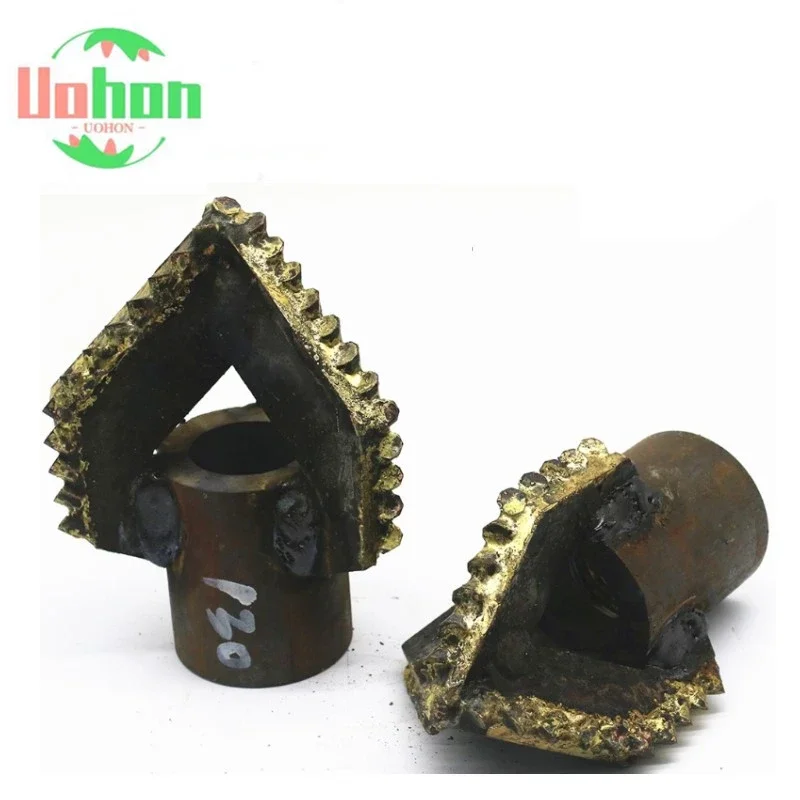 

3 Wings Half & Full Tooth Triangular Alloy Drill Bit 75 / 89 / 108 / 127 / 146 / 168 mm Three-leaf Alloy Drill Bit Drilling Tool