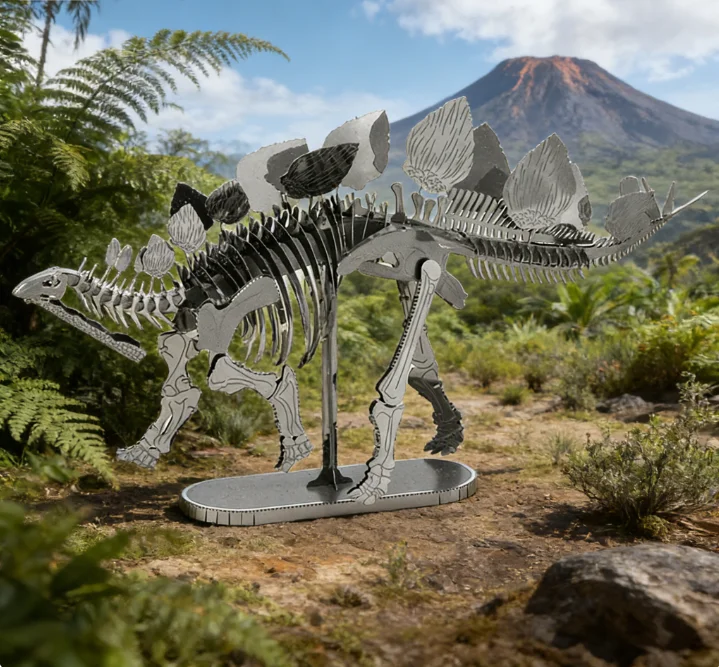 3D Metal Puzzle Model Kits DIY Laser Cut Jigsaw Toy for Children Educational Building Crafts