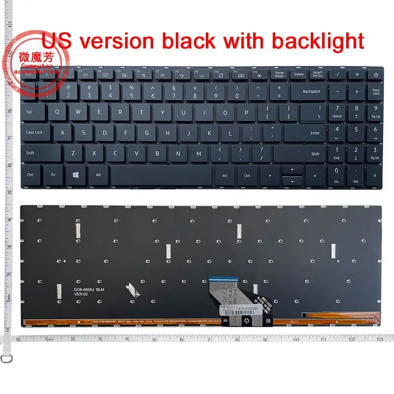 US keyboard FOR Toshiba dynabook C50-H  C50-E C50-H-00K C50-H-12A C50-H-02U C50-E-11N DOK-V6505H English laptop