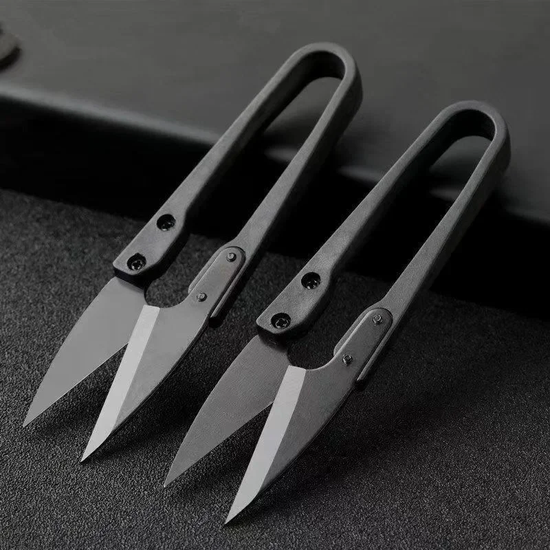3PCS Multifunctional Small Scissors Mini Garden Pruning Tools Plant Flower Bonsai Leaf Picker Forged Steel Sharp Spring Scissors