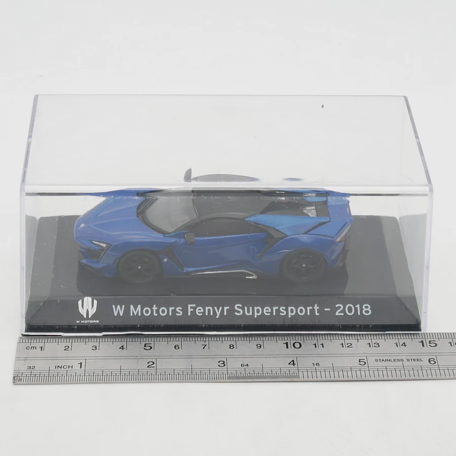 Speelgoedvoertuigcollectie Ixo 1:43 W Motors Fenyr Supersport 2018 gegoten automodellen