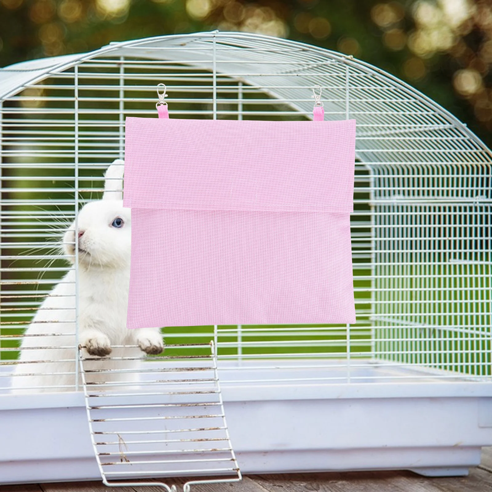 

Pet Bag Reusable Cold Pack for Rabbit Hamster Small Animals Dual Use Indoor Summer Hanging Pouch Cool Comfort Cage