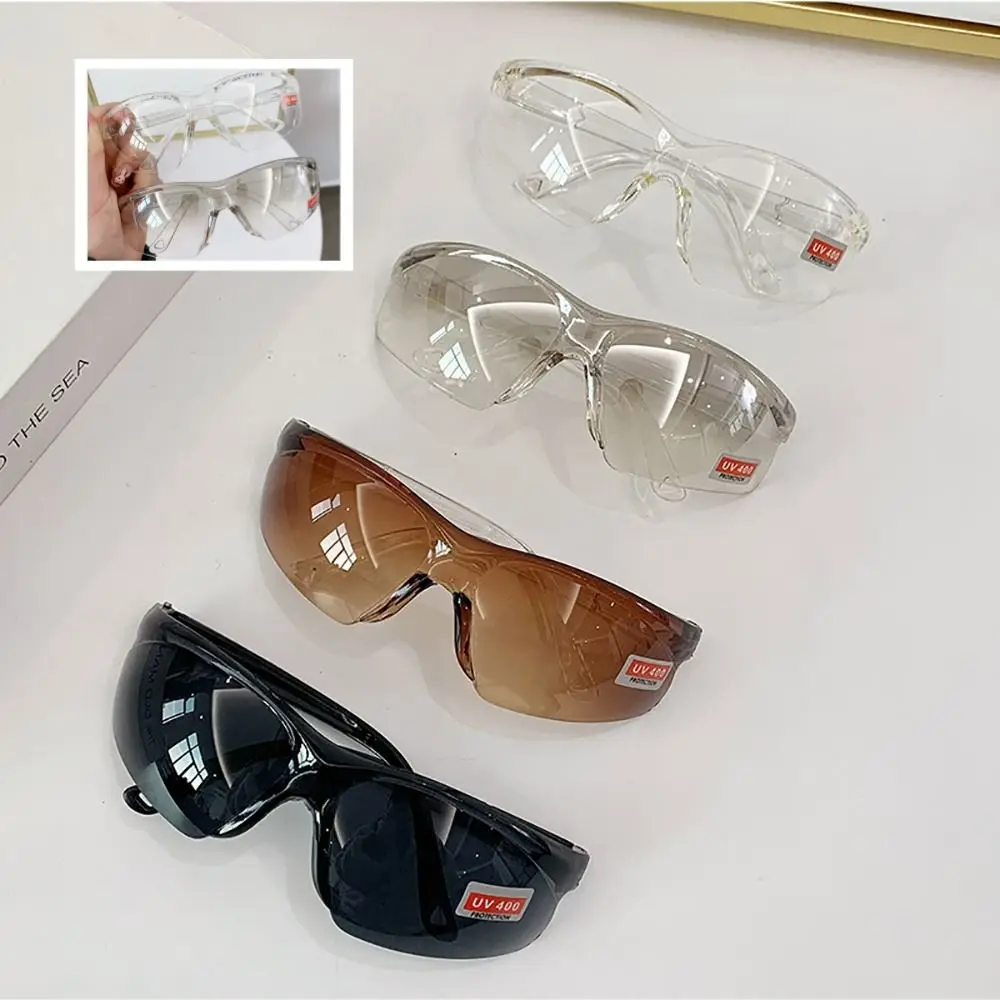 1Pcs Durable Labor Protection Protective Goggles Impact Resistant Dustproof Cycling Glasses UV400 Sand Proof Sunglasses