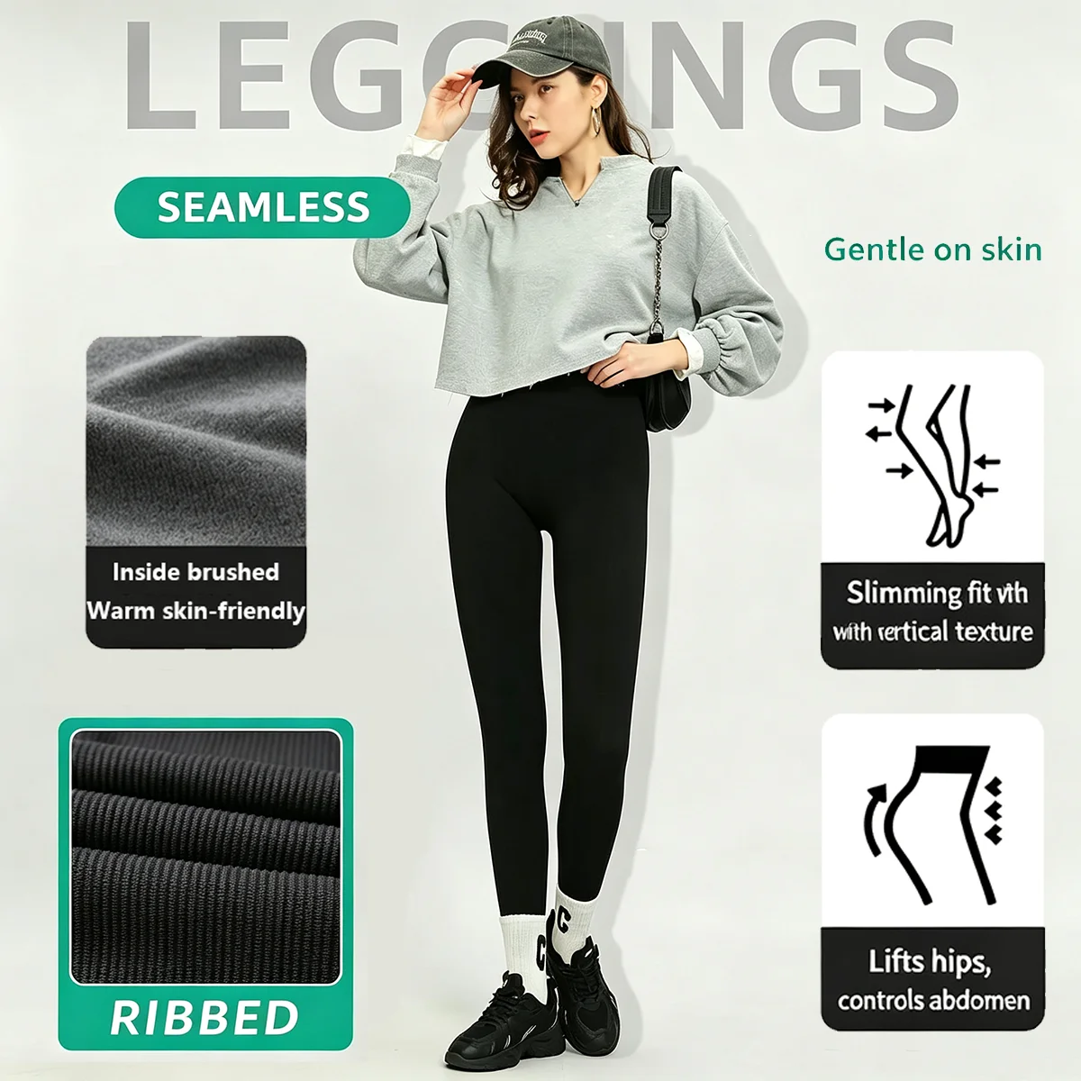 Women Winter Tights Sexy Elastic Fleece Stocking High Waist Seamless Pantyhose Thick Velvet Thermal Solid Tight Tights