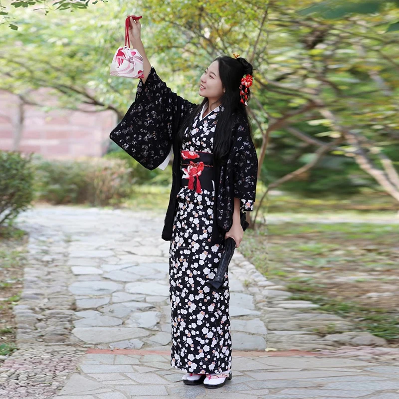 Cardigã de manga comprida com decote em v feminino, capa de renda, ponchos elegantes, protetor solar de verão casual, trajeto japonês