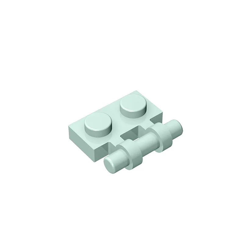 10Pcs Bricks Compatibel Assembleert Deeltjes 2540 Gewijzigd 1X2 Met Handvat Bouwstenen Onderdelen Diy Onderdelen Speelgoed