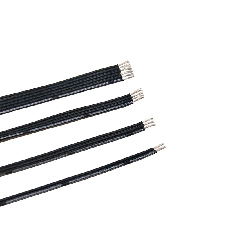 Silicone cable 24 22 20 AWG 2 3 4 5 6 8 P model aircraft connection line tinned copper parallel 30 28 26 AWG soft wire