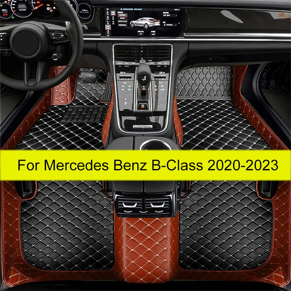 

Car Floor Mats For Mercedes Benz B-Class B Class 2023 2022 2021 2020 Carpets Waterproof Foot Pads Styling Interior Accessories