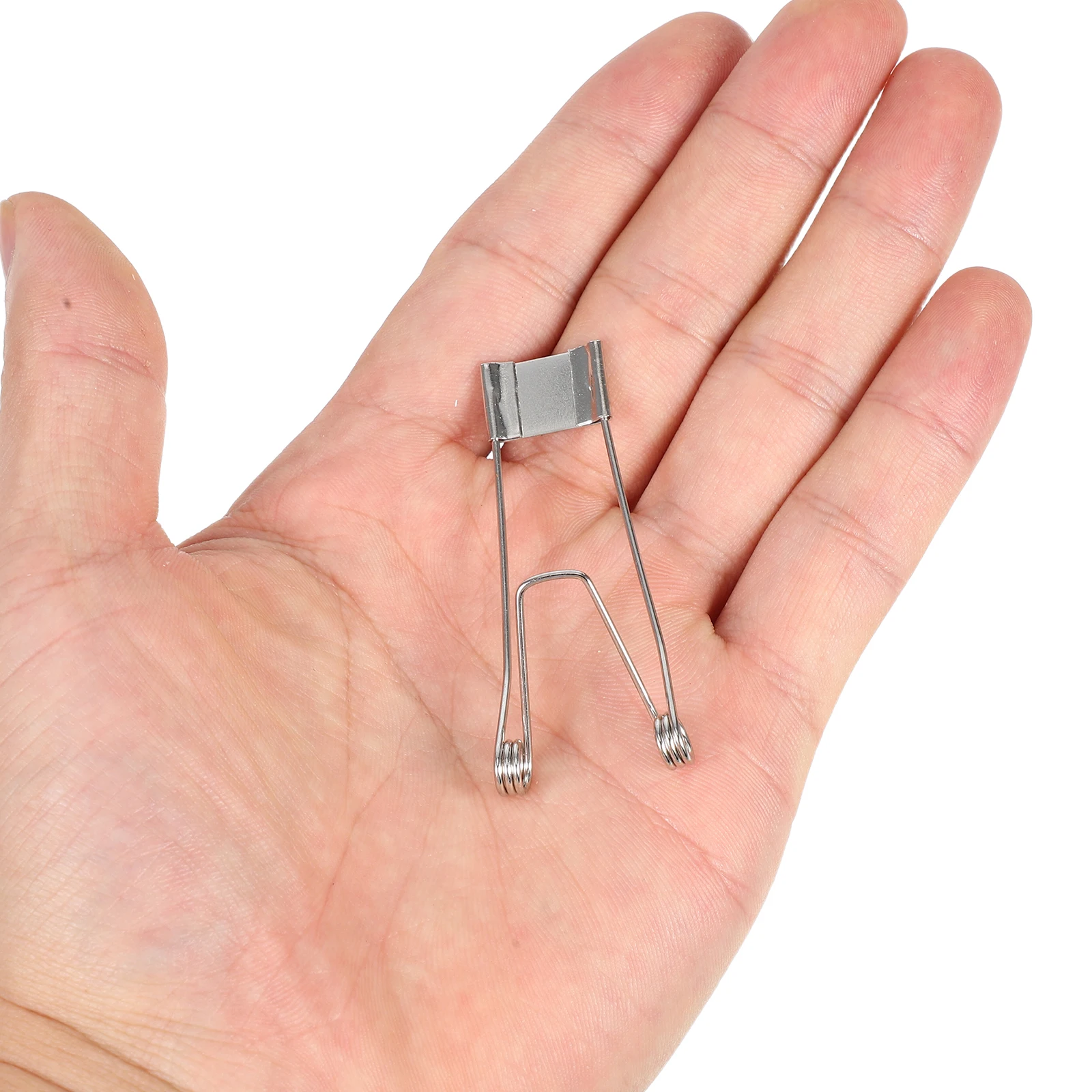 

10Pcs Durable Metal Spring Clips For Recessed Lights Ceiling Panels Downlights And Spotlights Adjustable Fixing Accessories 53mm