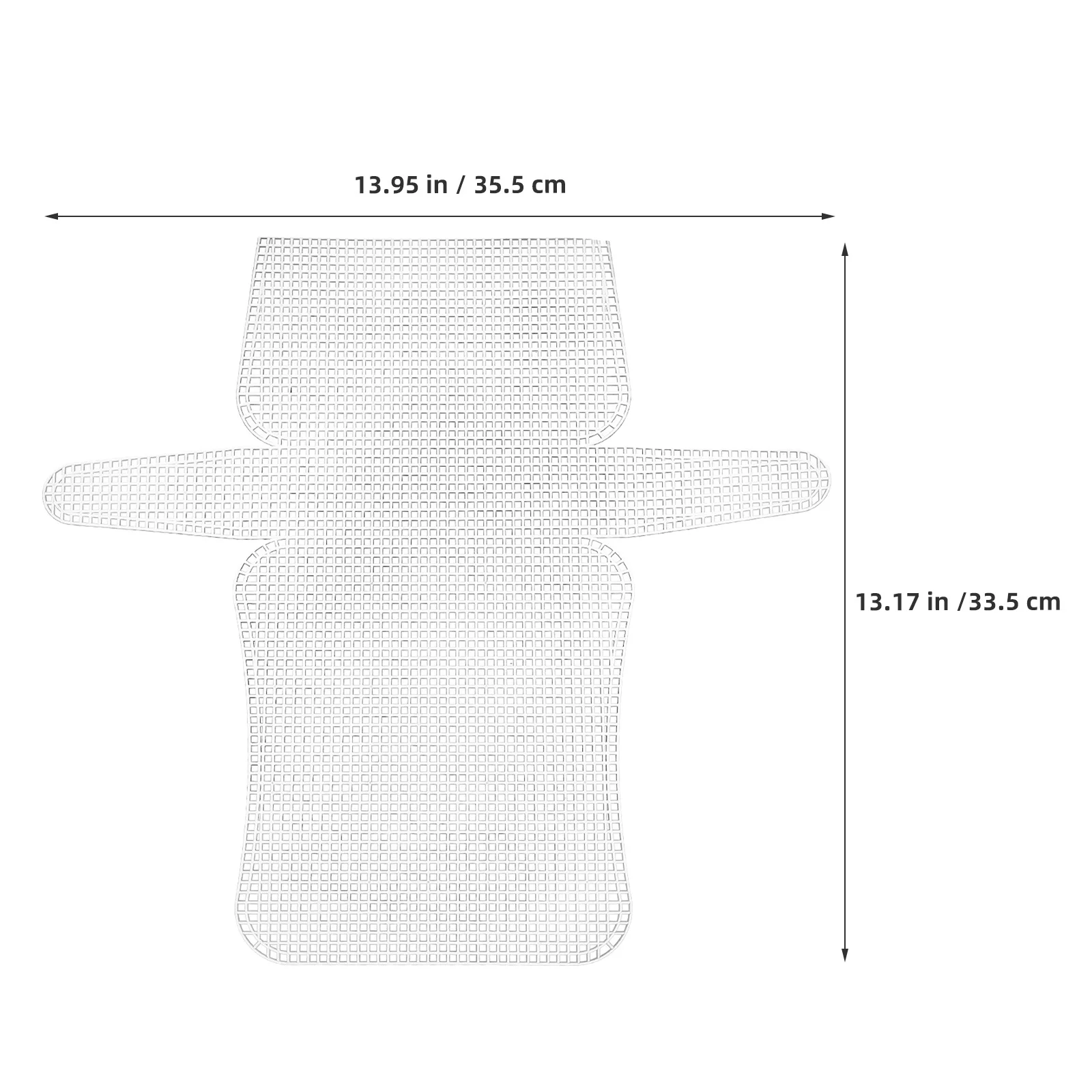 7pcs Plastic Mesh Canvas Sheets 7 Grid Needlepoint Panels For Bag Making Crochet Purse Frames Embroidery Cross Stitch Reusable