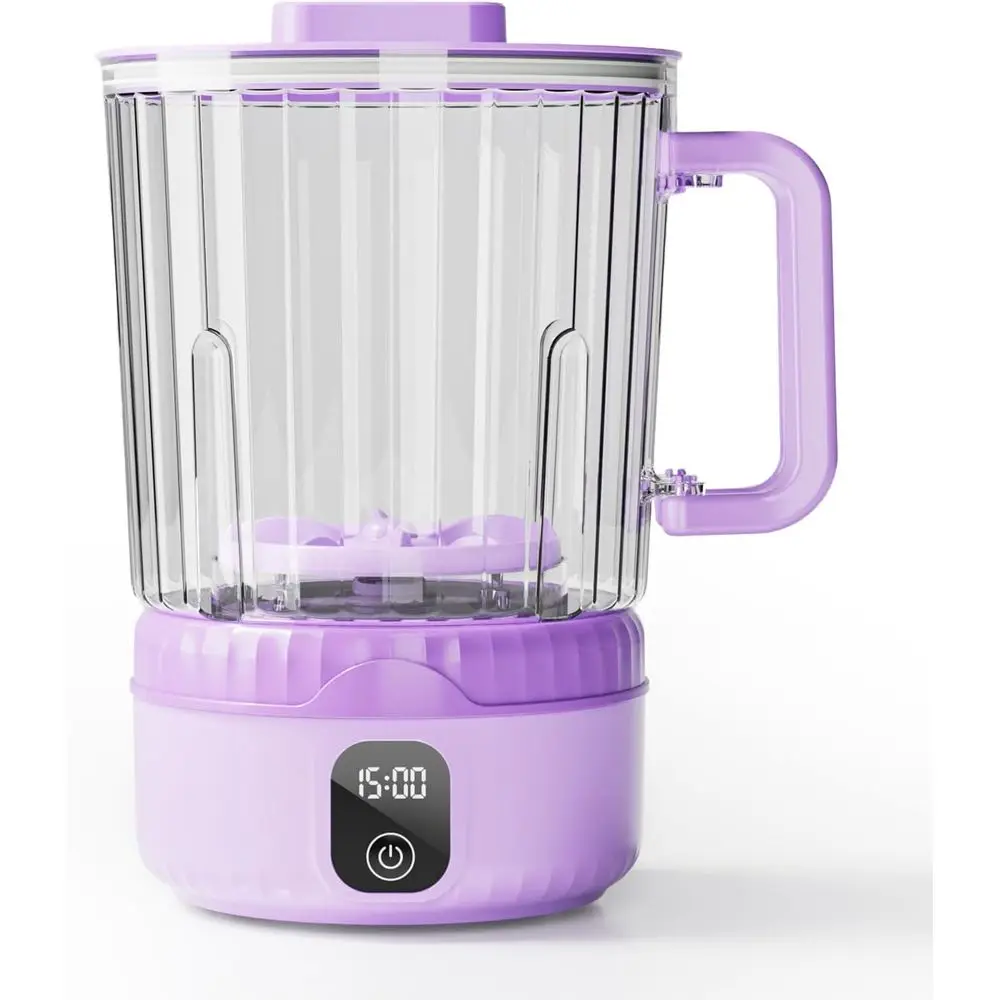 

Портативная мини-стиральная машина 2,5 л, для глубокой стирки мелкой одежды, для квартиры, общежития, автодома, путешествий и использования в отелях (фиолетовая)