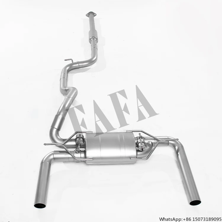 

For Car Exhaust System Mid-tail Electric Valve Muffler Exhaust High-performance Cat-back Exhaust Pipe
