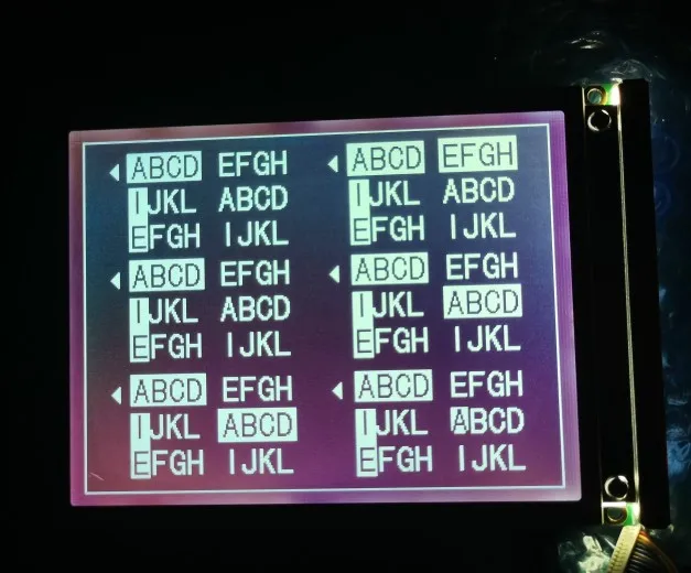 Compatível com EW32F10NCW EW32F10BCW, tela 20-20315-3 tela preta e branca de 5,7 polegadas