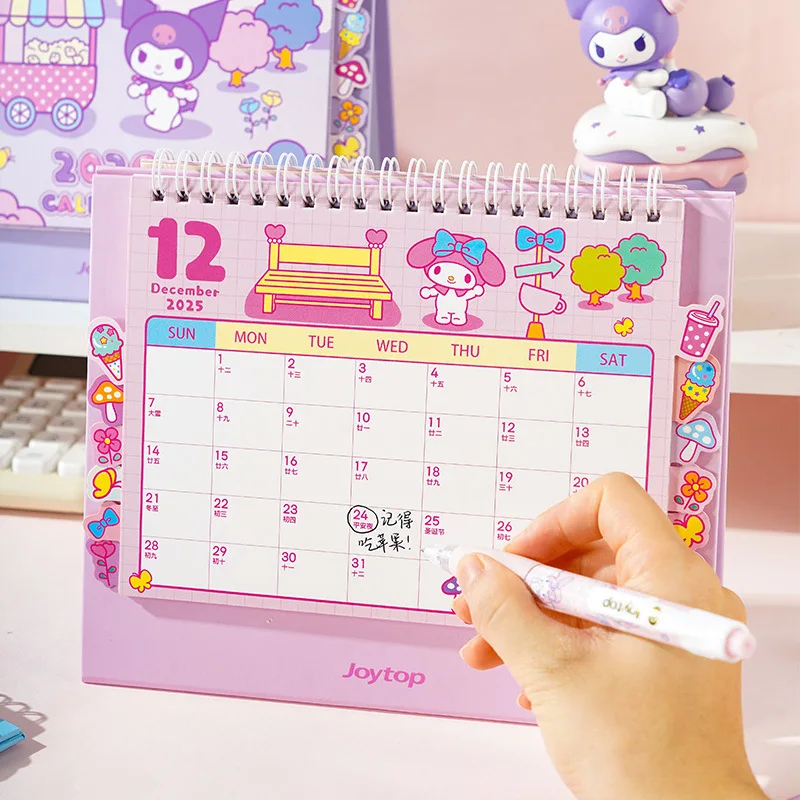 

2026 Calendar Notebook, Advent Calendar 2026 Desk Accessories Office Desk Gadgets Cute New Calendar Creative Check in Notebooks