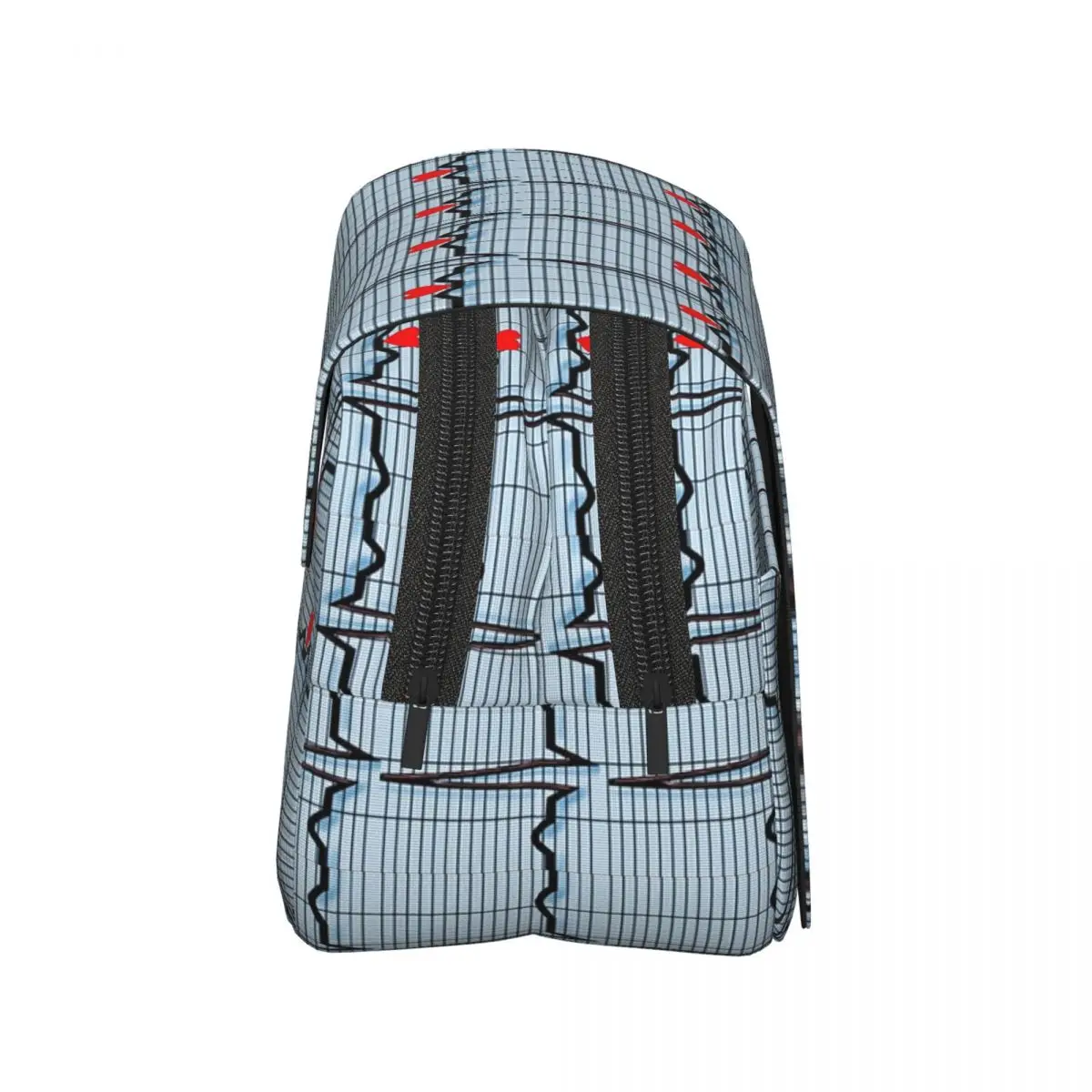 EKG Cardiac Rhythm Strips Pencil Case Pen Holder Hard Shell Leather Large Capacity Pen Box Pencil Bag for Boys Girls Gifts