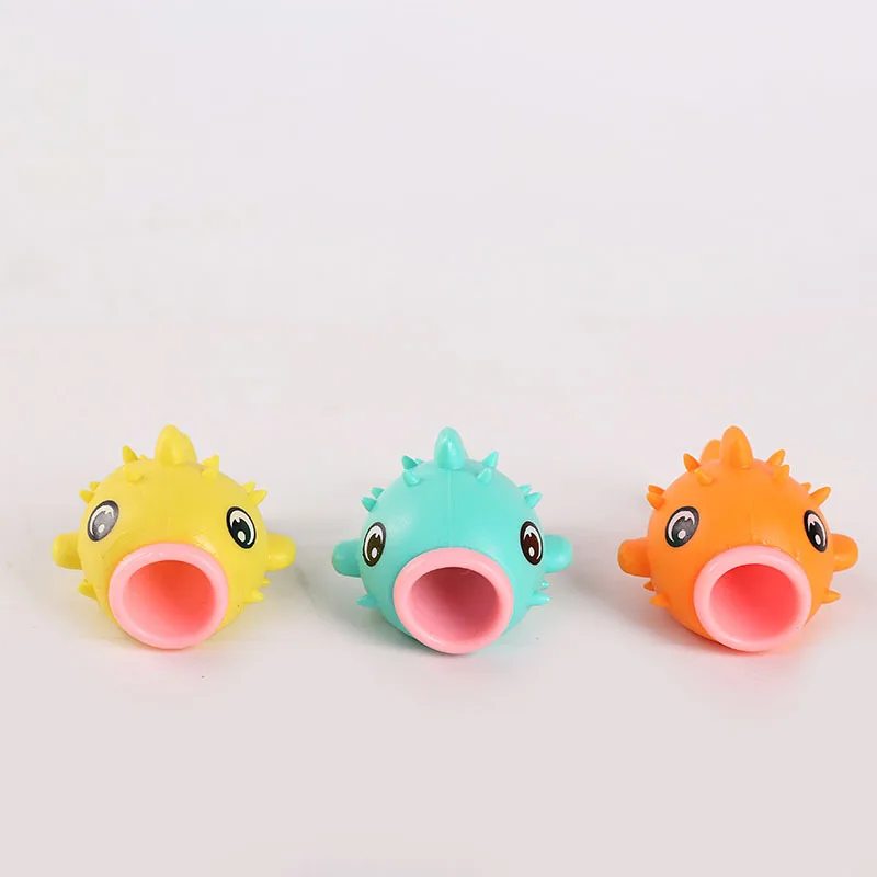 Anti-Stress Toy Fish Stick Out Their Tongues Toy Squeeze Fidget Toys Squishy Trick Pranks For Kids Adults Gift New Hot J195