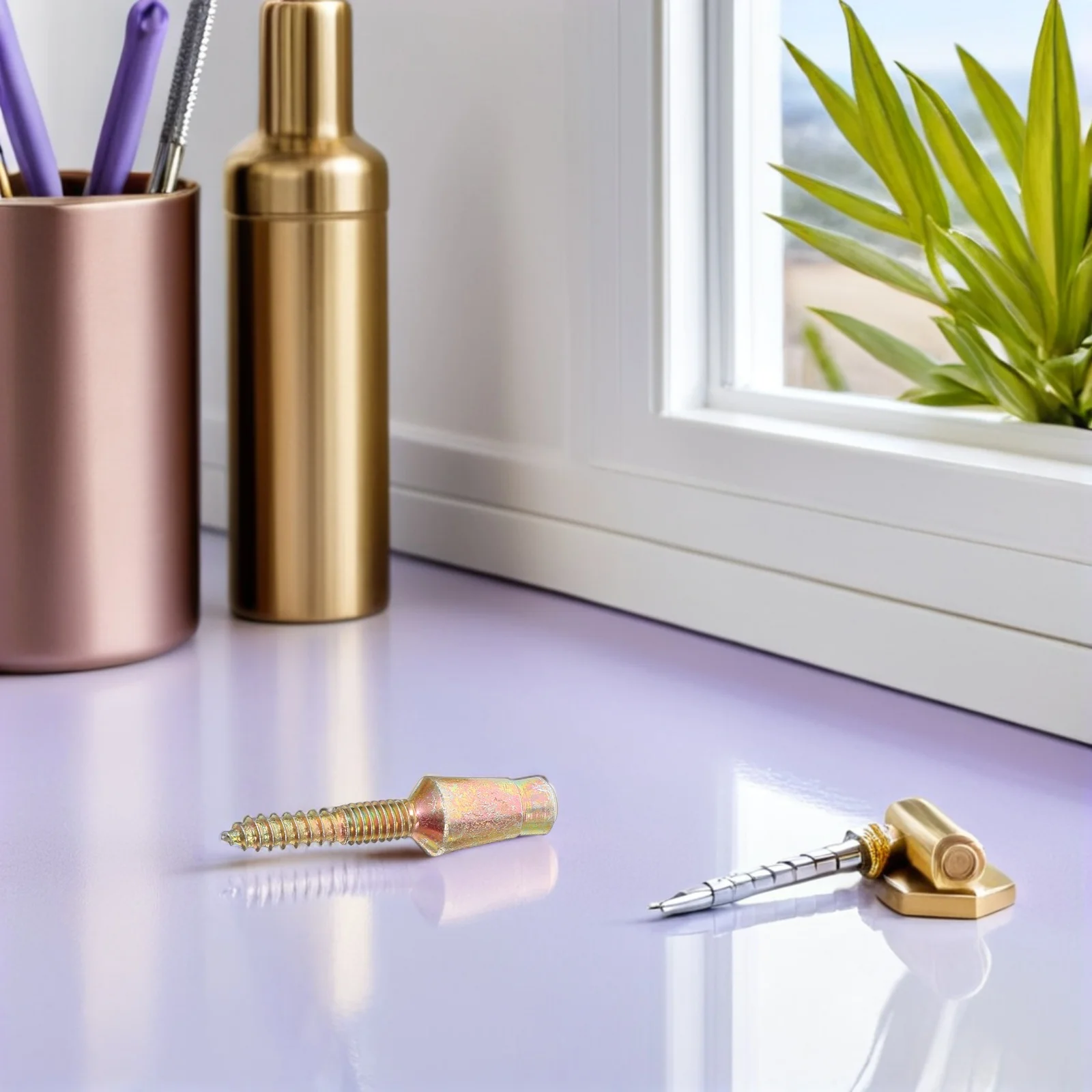 

10Pcs Door Hinge Screws Dualthread Design Antitheft Selftapping Metal Security Fittings for Heavyduty Applications