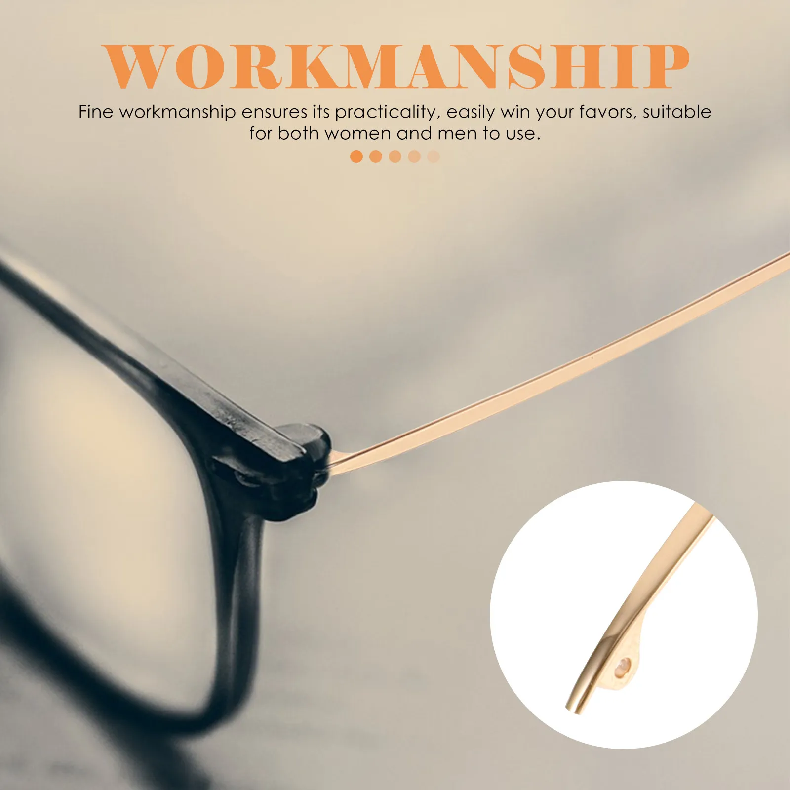 

1Pair Bendable Metal Eyeglass Temple Legs Replacement for Broken Eyewear Frames Repair Parts for Daily Wear