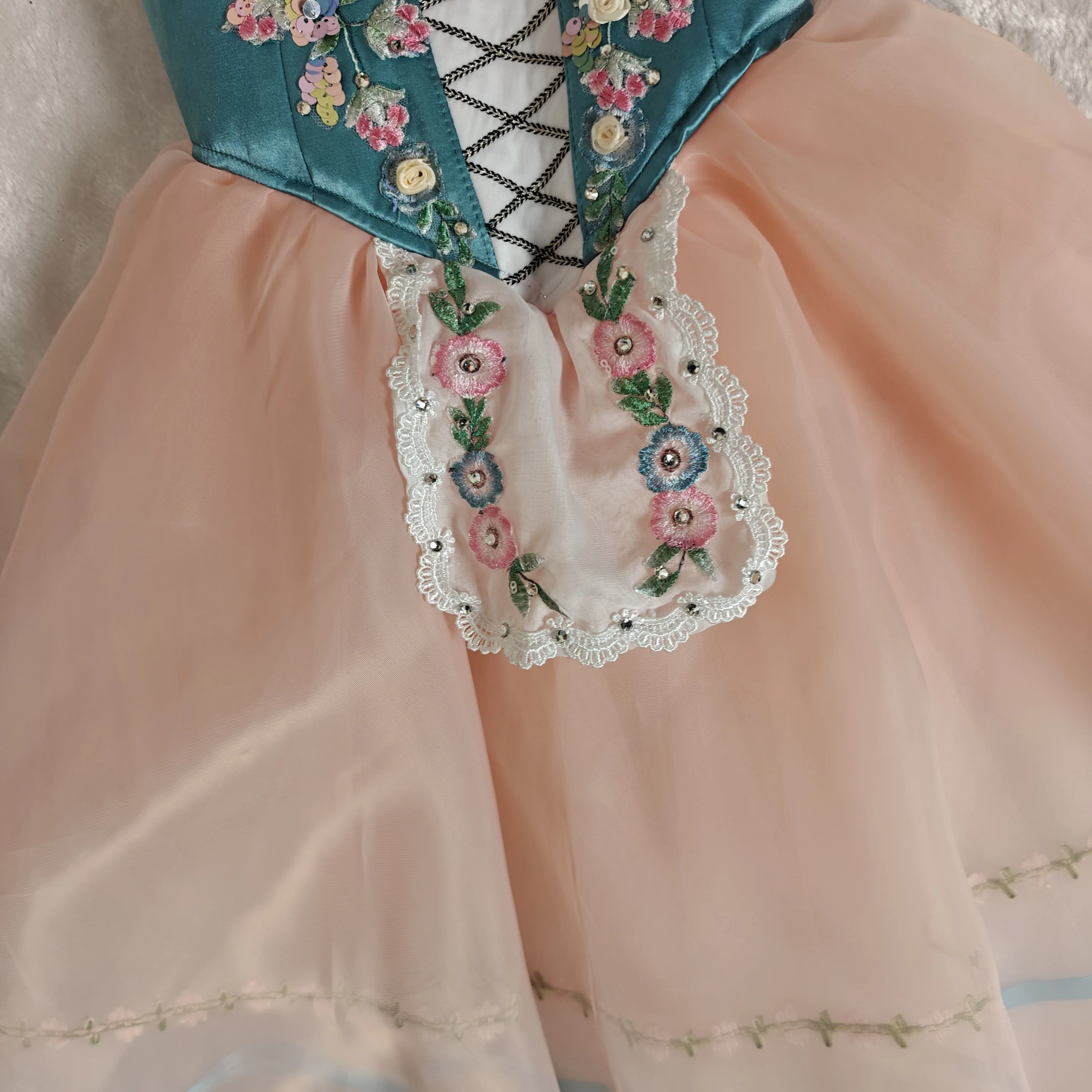 BT01560 Kids Girls Children Women Adult Performance Wear Pink cupid long shirt Ballet Tutu Costumes