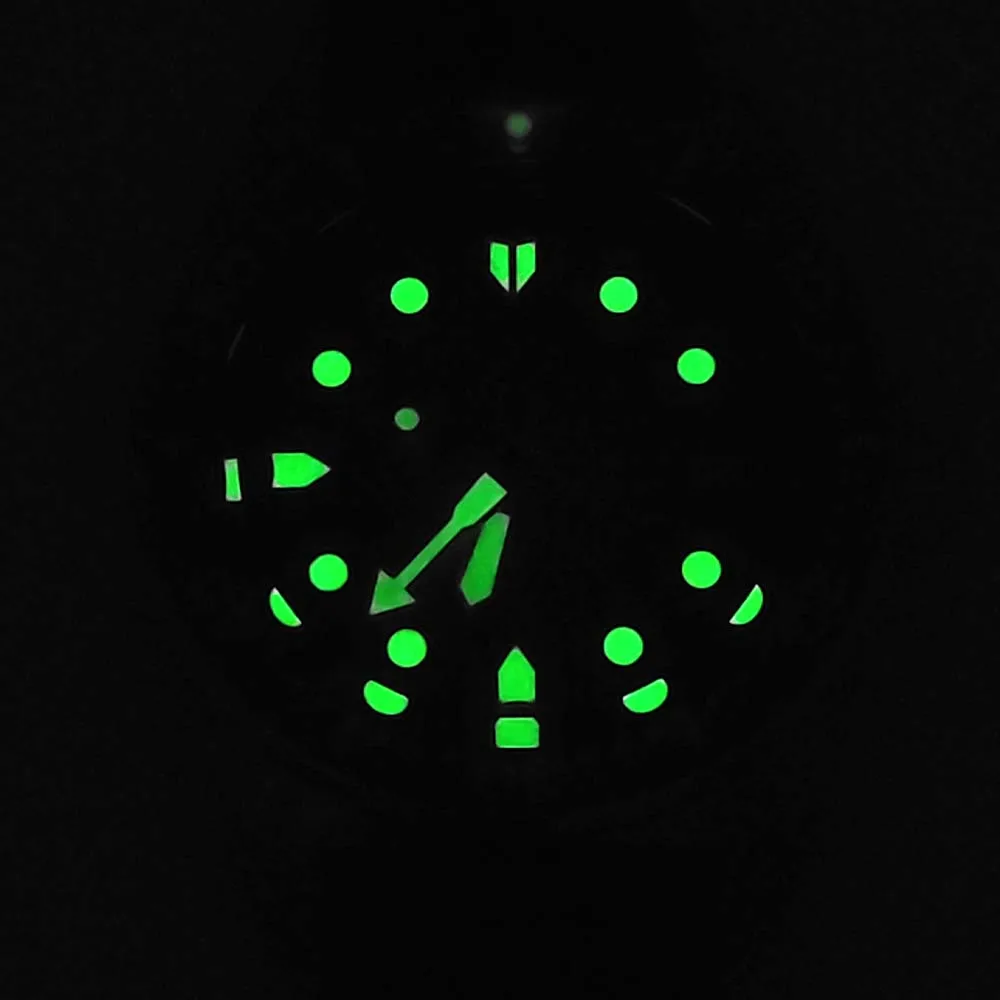 Мужские механические наручные часы, повседневные автоматические часы, Новое поступление 2023, водонепроницаемые часы NH35, супер светящиеся ночью