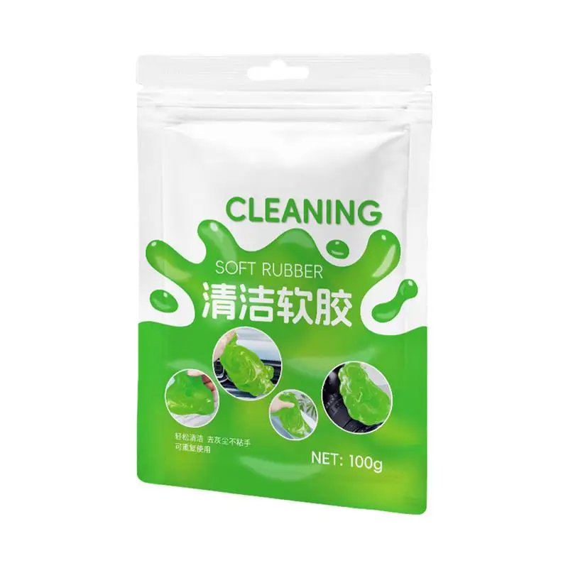 Car Gel Cleaner Car Vent Cleaner Cleaning Gel Car Detailing Tools Multifunctional Car Interior Cleaner For Printers Cell Phones